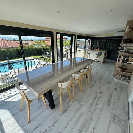 Chambre Dans Logement Partage Chez L Habitant Avec Piscine De 1 A 3 Chambres Grieges Bagian luar foto