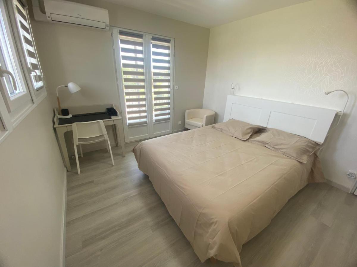 Chambre Dans Logement Partage Chez L Habitant Avec Piscine De 1 A 3 Chambres Grieges Bagian luar foto